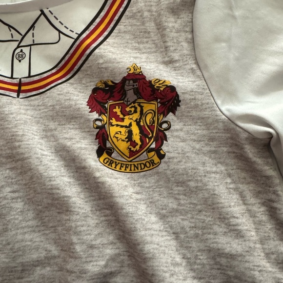 Girls Gryffindor Themed Long Sleeve PJ’s - Picture 2 of 3